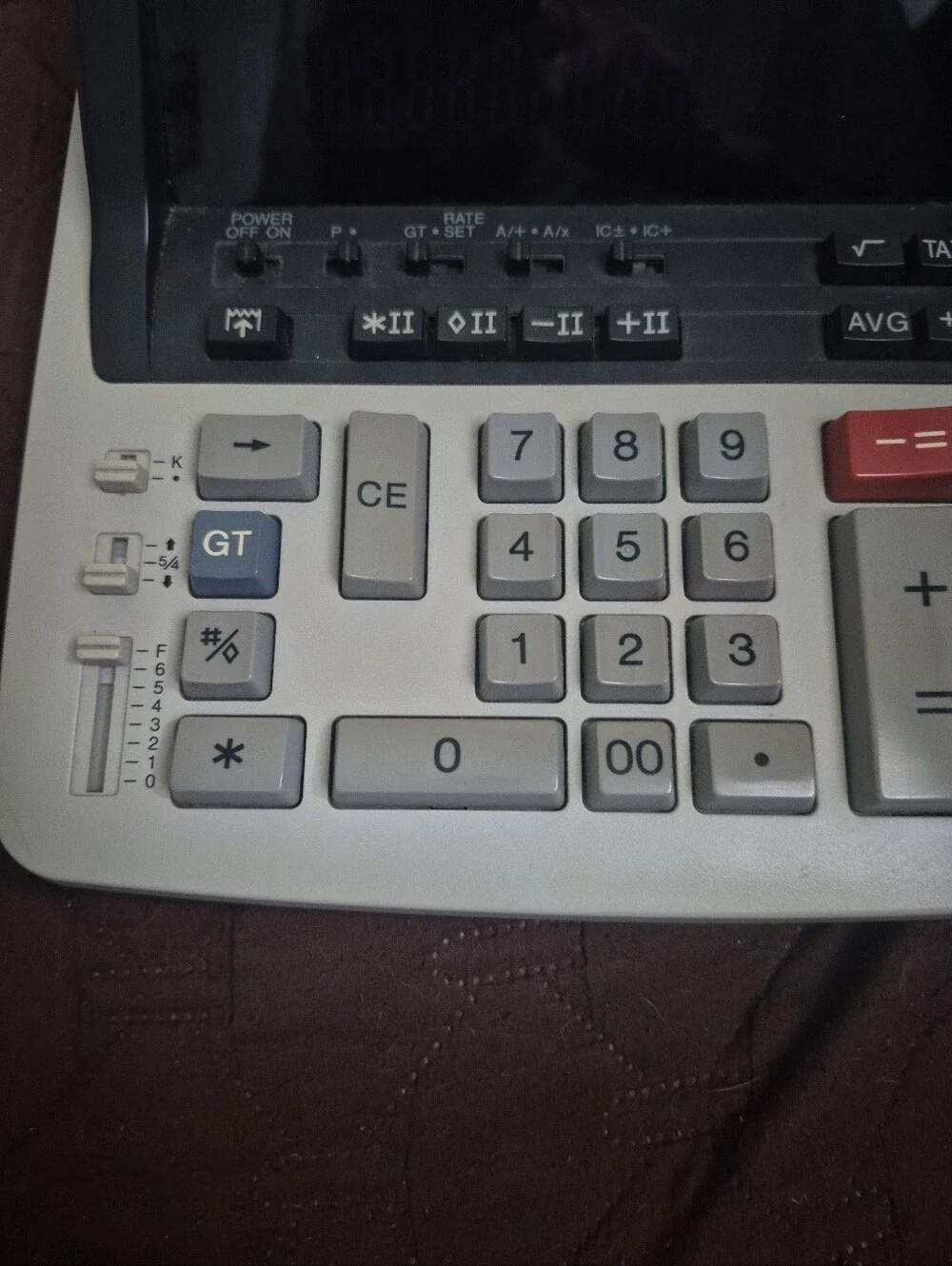 Vintage Sharp Compet QS-2760H Calculator - WORKS GREAT!!